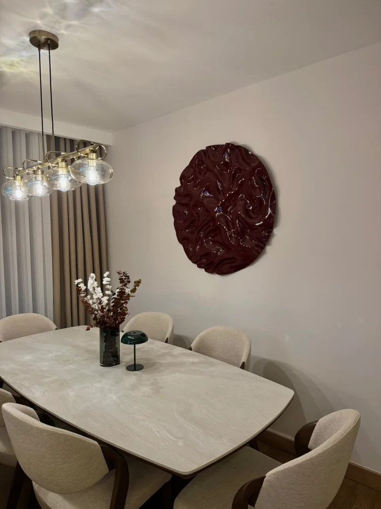 Line Yuvarlak Bordo