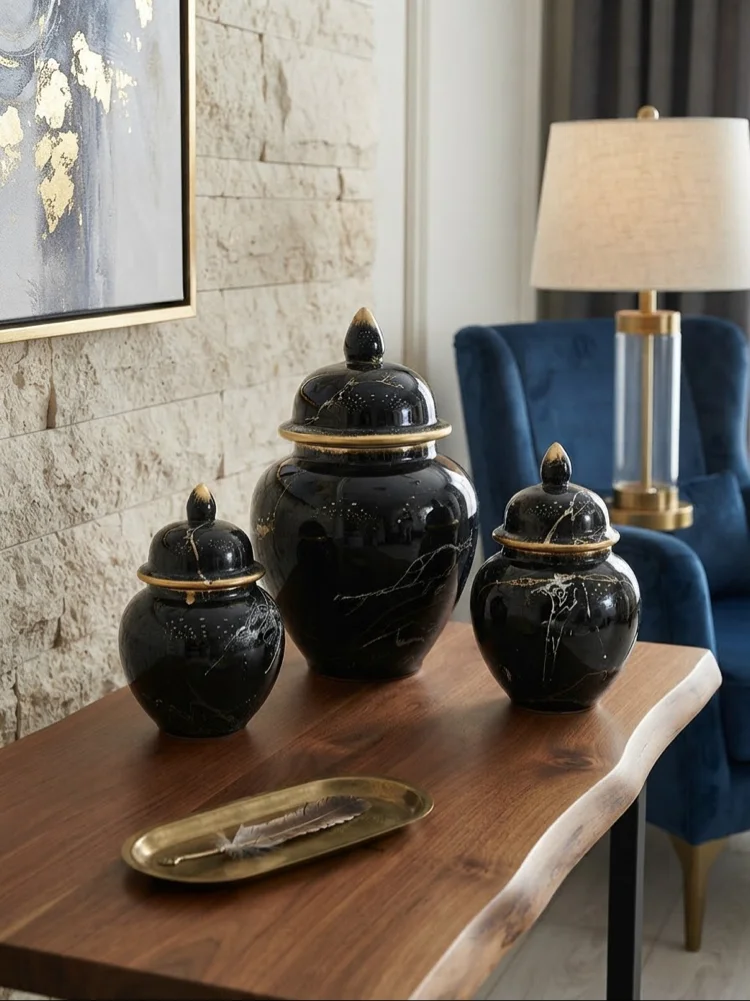 Black Cube Vase